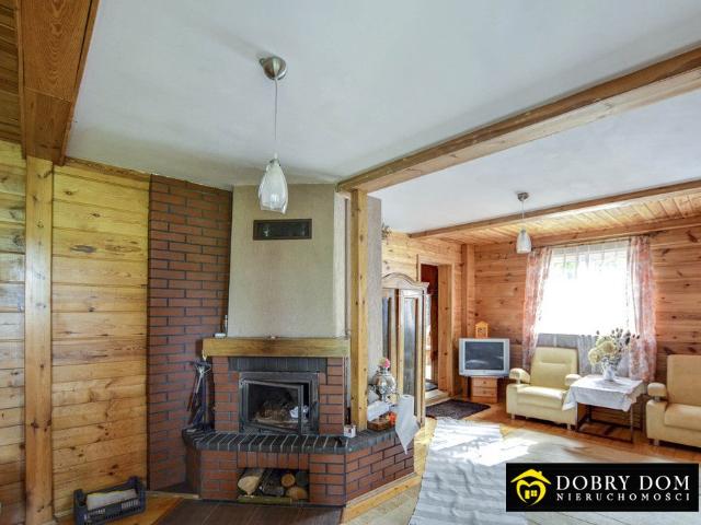 Sprzedam urokliwy dom drewniany 130 m² w Pasynkach