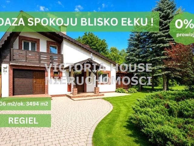 Sprzedam dom 197 m² w malowniczej okolicy Regiel