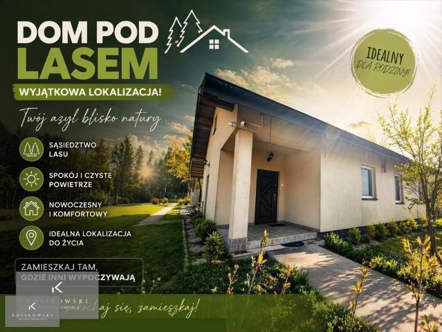 Sprzedam dom pod lasem w Bałdowicach 78 m² z energooszczędnym ogrzewaniem