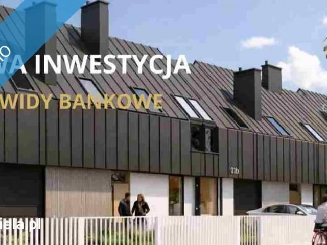 Sprzedam dom w Dawidach Bankowych z ogrodem i nowoczesną bryłą