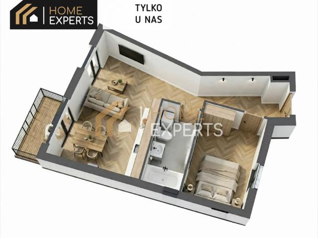 Sprzedam komfortowe mieszkanie 39 m² z balkonem w Gdyni
