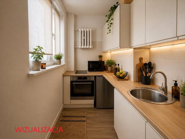 Mieszkanie 26 m² z widokiem na zamek centrum Malborka