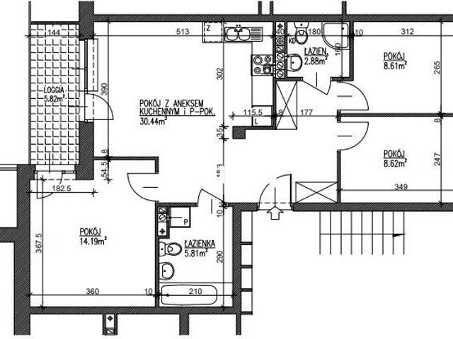 Sprzedam mieszkanie 69 m² z balkonem na Węglinie Południowym