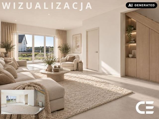 Sprzedam nowoczesny dom 117 m² z ogrodem w Brzezinie