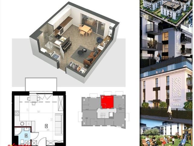 Sprzedam nowoczesną kawalerkę 30,61 m² w Poznaniu