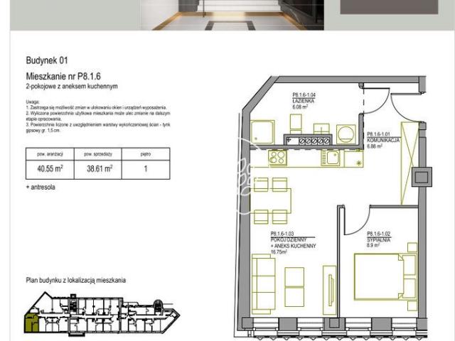 Sprzedam nowoczesne 2 pokojowe mieszkanie z antresolą i panoramicznymi oknami
