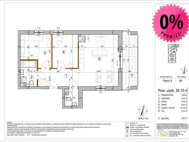 Sprzedam nowoczesne 3 pokojowe mieszkanie 42 m² w Rembertowie