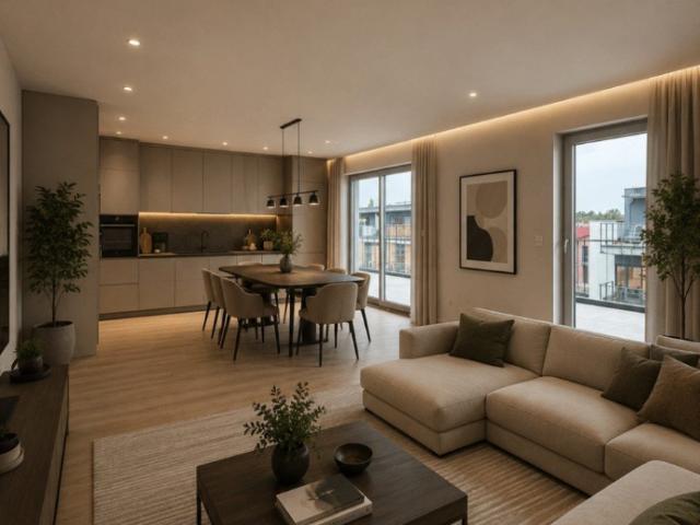 Sprzedam przestronne 4 pokojowe mieszkanie 75,92 m² z dużym tarasem w Poznaniu