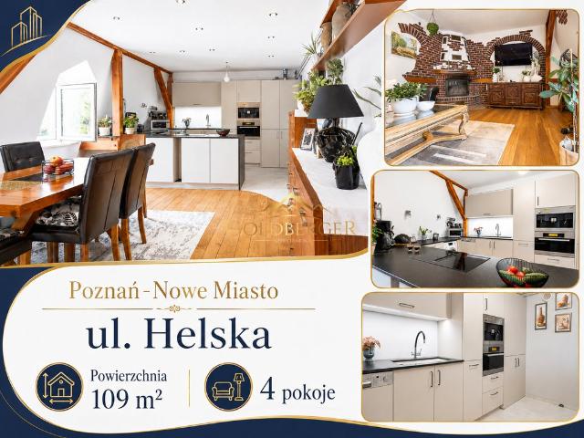 Sprzedam przestronne 109 m² mieszkanie z piwnicą w Poznaniu