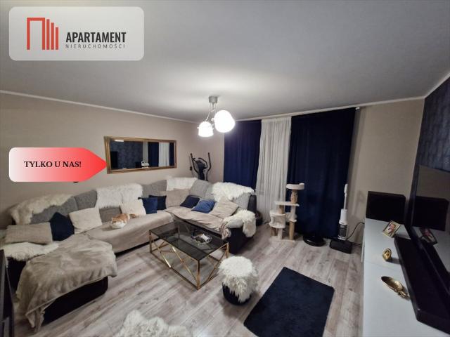 Sprzedam przestronne mieszkanie 80,76 m² z własnym ogródkiem w Sadkach
