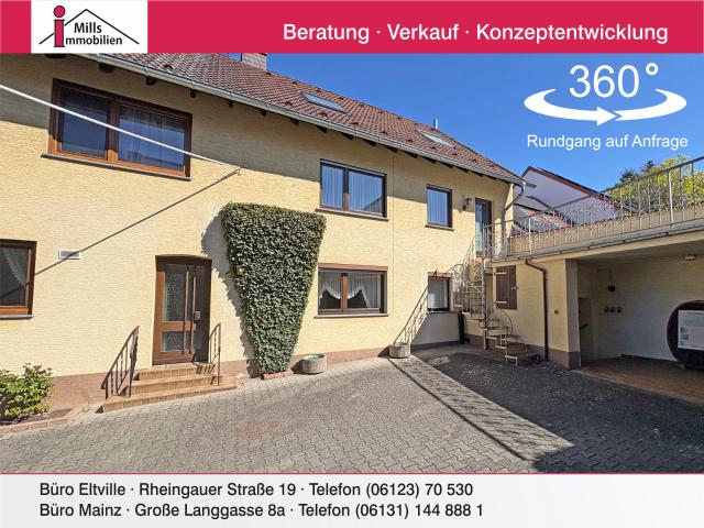Sprendlingen: Schönes Einfamilienhaus mit großer Terrasse und großem Innenhof