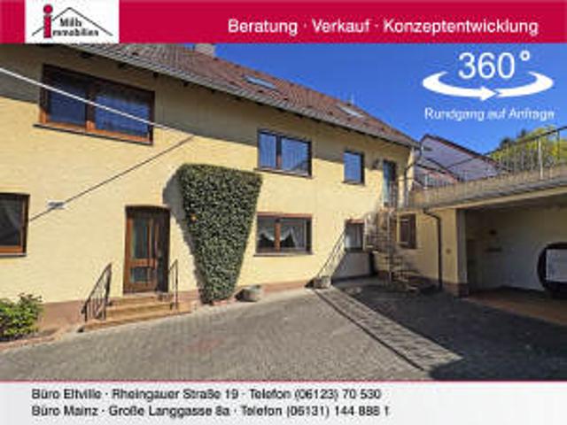 Sprendlingen: Schönes Einfamilienhaus mit großer Terrasse und großem Innenhof
