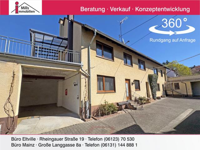 Sprendlingen: Schönes Einfamilienhaus mit sonniger Terrasse und großem Innenhof