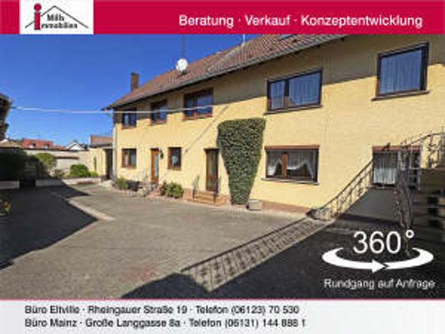Sprendlingen: Top Immobilienpaket 2 Häusern, kl. Garten und großem Innenhof
