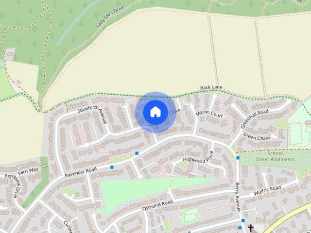 Springfield Close, Eckington, Derbyshire
