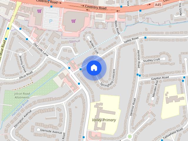 Springfield Crescent, Solihull B92