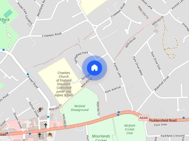 Springfield Park, Mirfield, West Yorkshire, WF14