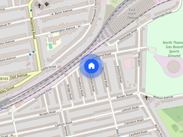 Springfield Road, East Ham, Newham, London