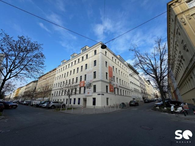 Sq anleger aufgepasst! Unbefristet vermietete 1 zimmer altbauwohnung märzstrasse