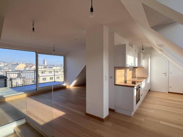 # SQ MAISONETTE 2 ZIMMERWOHNUNG MIT TERRASSE DACHGESCHOSS ERSTBEZUG 1190 WIEN