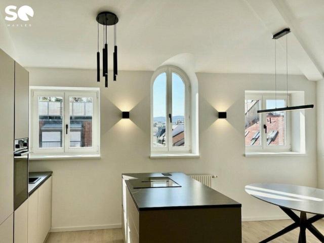 #SQ STYLE DG WOHNUNG GRENZE 2. BEZIRK BEIM AUGARTEN GAUßPLATZ & NÄHE DONAUKANAL U4 mit FERNBLICK [NEUWERTIG]