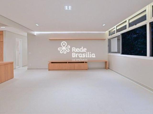 SQS 115 | ASA SUL | 144M² | 03 SUÍTES | REFORMADO | VAZADO | VISTA LIVRE | ACEITA FINANCIAMENTO