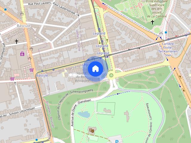 Square du Bois – Studio meublé de standing avec wellness