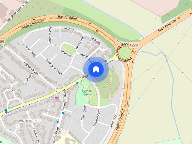 Sword Grove, Wainscott, Rochester, Kent, ME3