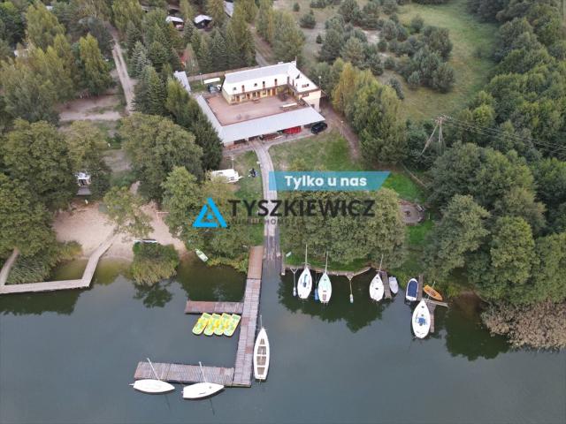 Unikalna przystań z pensjonatem i infrastrukturą w Borach Tucholskich