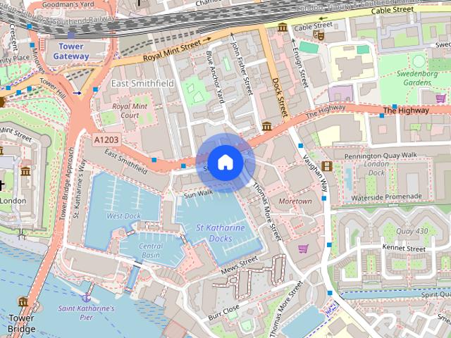 Swan Court, St Katharine Docks, E1W