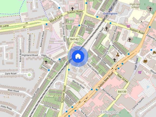 Swan Gardens, Birmingham, West Midlands, B23