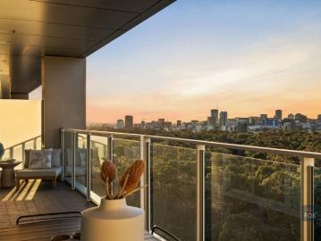 Sweeping CBD Views with Rare Three Car Accommodation