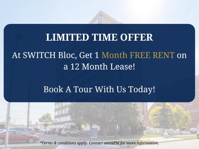 SWITCH Bloc 2 Bed 1.5 Bath Bi Level Apartment for Rent