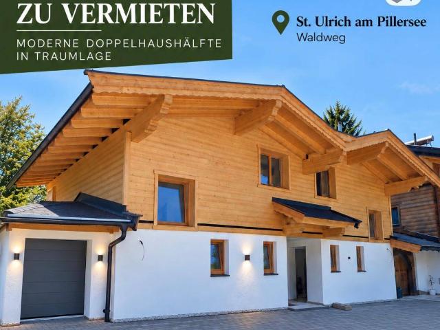 St. Ulrich a. P. moderne Doppelhaushälfte in Traumlage ab 01.01.2027 zu vermieten
