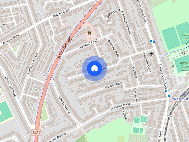 St Albans Road, Cheam SM1