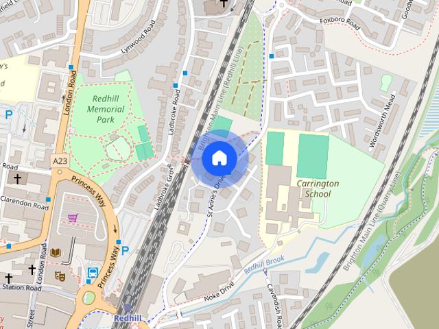 St Annes Way, Redhill