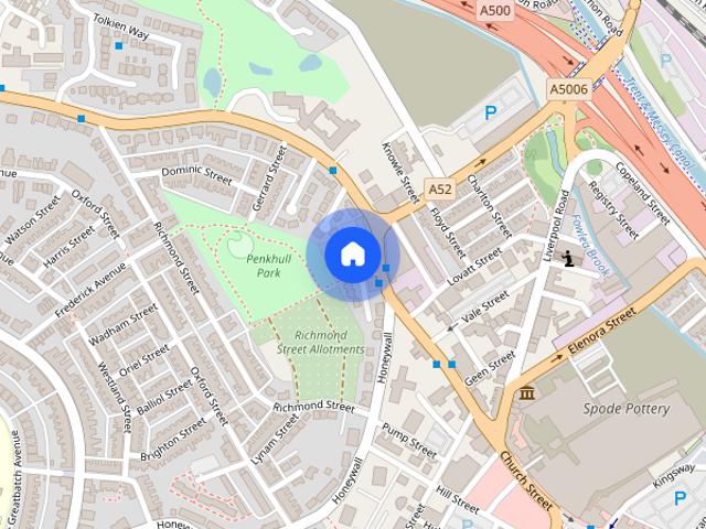 St Andrews Square, Stoke on Trent, ST4