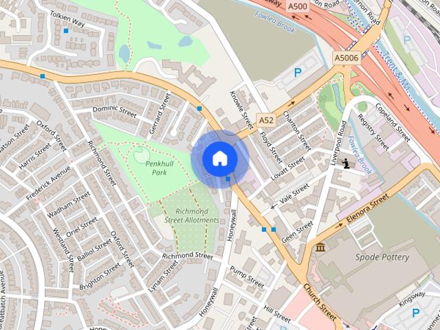 St Andrews Square, Stoke on Trent, ST4