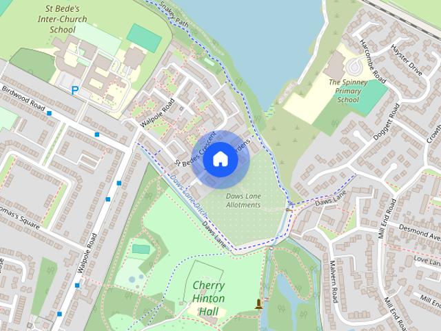 St. Bedes Gardens, Cambridge, Cambridgeshire, CB1