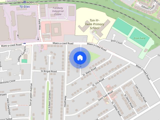 St Brioc Road, Cardiff, Cardiff, CF14