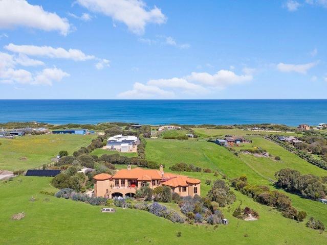 St Cyrus A Coastal Tuscan Masterpiece with Panoramic Ocean Views