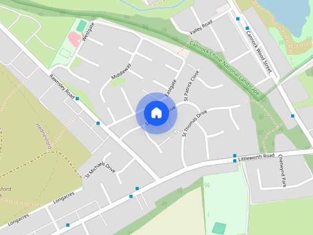 St. George Drive, Hednesford, Cannock