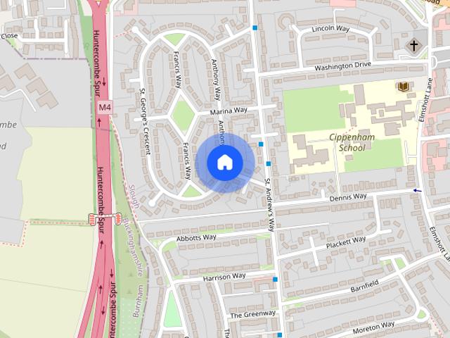 St. Georges Crescent, Slough, Berkshire, SL1