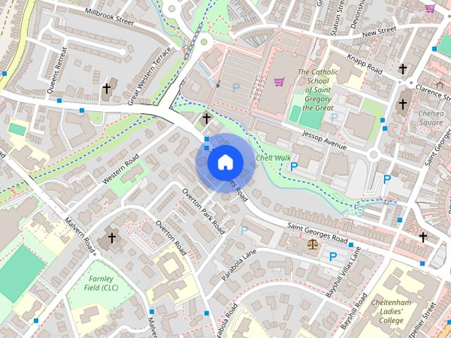 St. Georges Road, Cheltenham, Gloucestershire, GL50