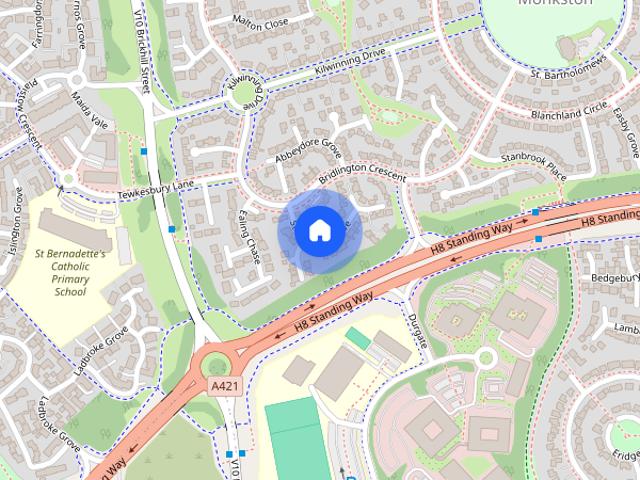 St. Helens Grove, Milton Keynes, Buckinghamshire, MK10