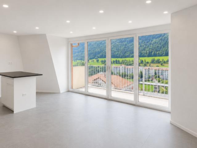 St Imier, magnifique appartement de 2.5 au 3ème étage avec ascenseur et balcon