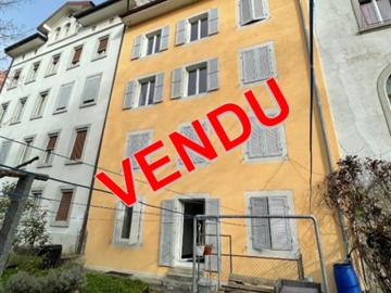 St Imier, Mietshaus mit 4 Wohnungen