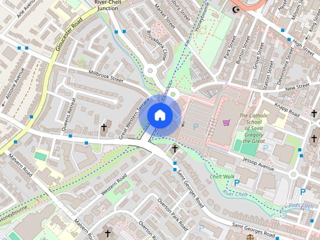 St James Walk, Cheltenham GL50 3UB