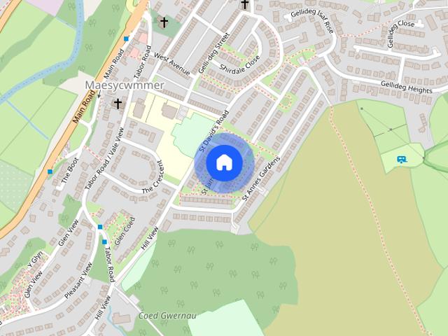 St. James Close, Maesycwmmer, Hengoed, CF82