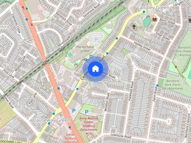 St. James Gardens, Oldbury